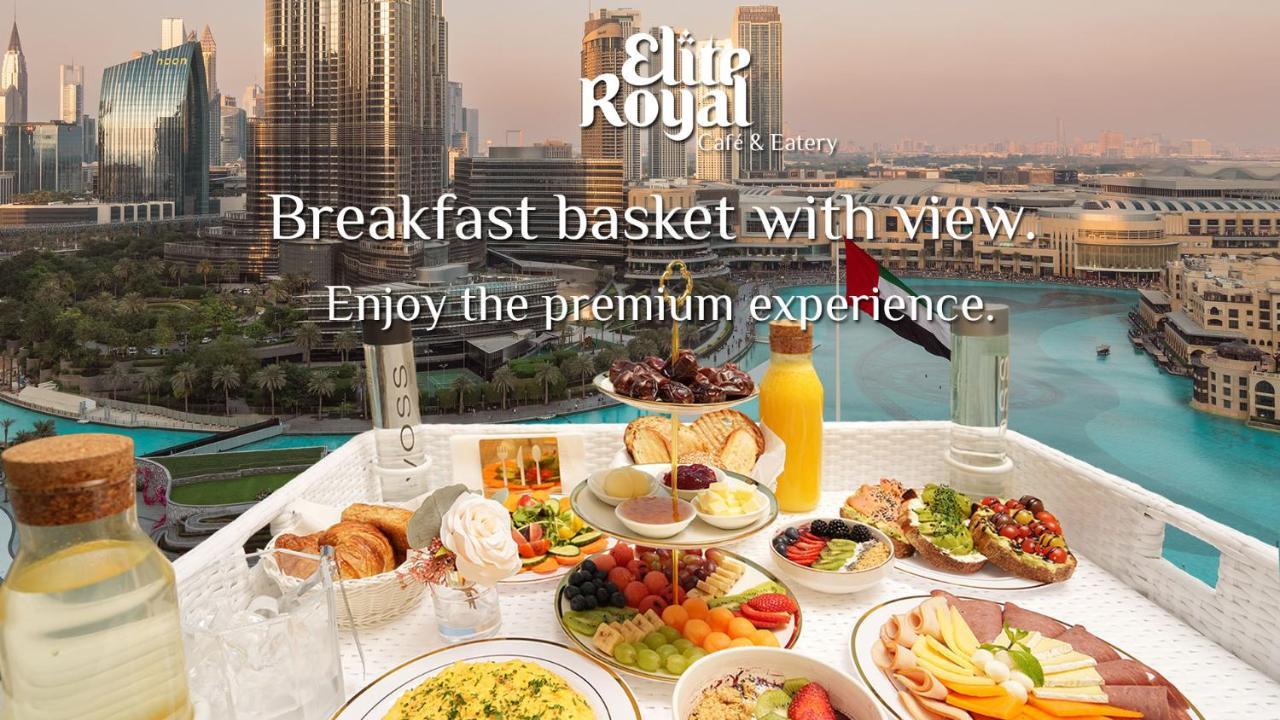 Elite Royal Apartment - Full Burj Khalifa & Fountain View - Crystal دبي المظهر الخارجي الصورة